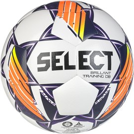 Мяч футбольный Select Brillant Training DB v24 белый/фиолетовый size 4 (086414-096), изображение 2