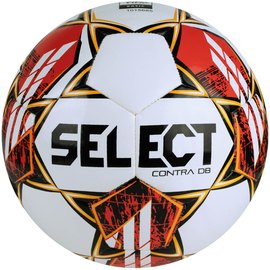 Мяч футбольный Select Contra DB v23 белый/красный/золотистый size 4 (085317-300)