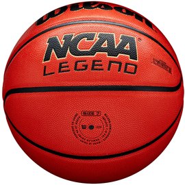 М'яч баскетбольний Wilson NCAA Legend BSKT Orange/Black size 6 (WZ2007601XB6), зображення 3