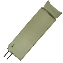 Килимок самонадувний з подушкою Mobi Garden Dot single air 30 мм NX22663003 green (6926767317042)