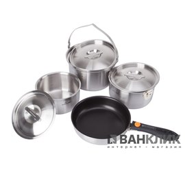 Набор посуды Kovea All-3PLY Stainles Cookware(7-8) KKW-CW1105 (8806372095796)