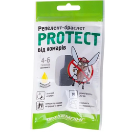 Репеллент-браслет от насекомых Кемпинг Protect М/CMG005 (4820152614247), изображение 2