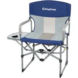 Стул раскладной KingCamp ASH Navy/Beige (KC3824_NAVY/MEDIUMGREY), Цвет : Серый/Синий, изображение 2