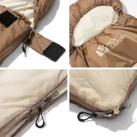 Спальный мешок с капюшоном Mobi Garden XY 1.4 NX21562005 beige (6926767316113), изображение 4
