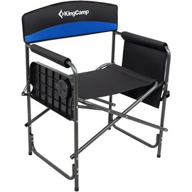 Стул раскладной KingCamp ASH Black/Blue (KC1904_BLACK/ROYALBLUE), Цвет : Чёрный/Синий, изображение 4