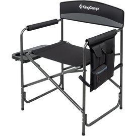 Стул раскладной KingCamp ASH Black/Grey (KC1904_BLACK/MEDIUMGREY), Цвет : Чёрный/Серый, изображение 2