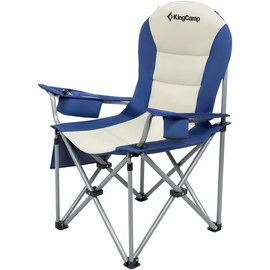 Кресло раскладное KingCamp Cedar Blue/Beige (KC3888_NAVY/BEIGE), изображение 2