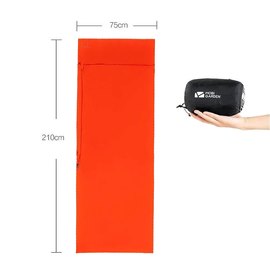 Вкладыш для спального мешка Mobi Garden YY Envelope liner NX20562030 orange (6928405321640), изображение 2