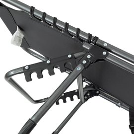 Раскладная кровать KingCamp Hamburg Plus Grey/Black (KE2420_BLACK/GREY), изображение 5