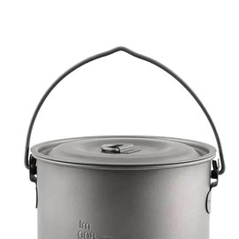 Котелок туристический титановый 1.25л Mobi Garden NX20666032 titanium (6928405319692), изображение 3