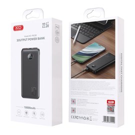 Повербанк XO PR238 USB-C 20W/USB-A 22.5W 10000 mAh Black (6920680855520), зображення 4
