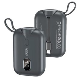 Повербанк XO PR260 Self-watch Type-C 20W, 10000 mAh Black (6920680858743), зображення 3