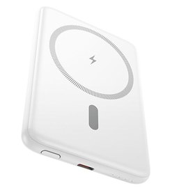 Повербанк HOCO J140A Tony PD20W ultra-thin magnetic 5000 mAh White (6942007640633), изображение 2