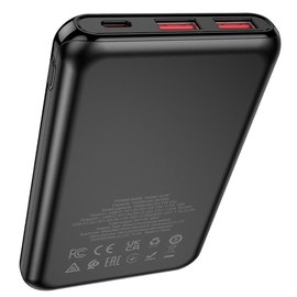 Повербанк Borofone BJ30 Starlight 22.5W+PD20W 10000 mAh Black (6941991118265), изображение 3
