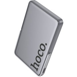 Повербанк HOCO Q36 Sunlight PD20W magnetic suction+holder 5000 mAh Grey (6942007644884), изображение 3