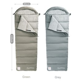 Спальный мешок Naturehike M300 NH20MSD02 правый зеленый (6975641885511), изображение 5