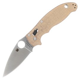 Кишеньковий ніж Spyderco Manix 2 CPM Cru-Wear Micarta Brown (C101MPCW2)