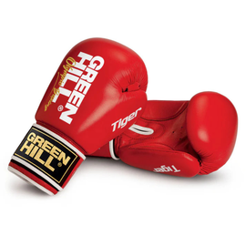 Боксерские перчатки Green Hill Tiger Aiba 10 унц красные BGT-2010a, Вес: 10 унций, Цвет: Красный