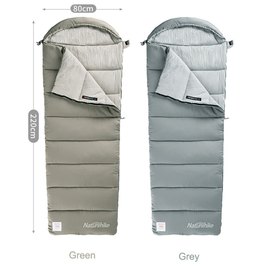 Спальный мешок Naturehike M300 CNK2350WS023 правый серый (6927595775981), изображение 4
