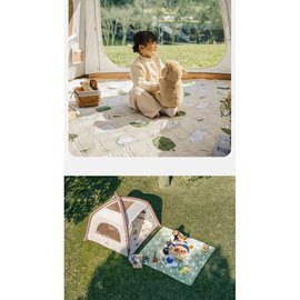 Коврик для пикника Naturehike CNK2350WS010 бежевый с котами (6976507661720), изображение 2