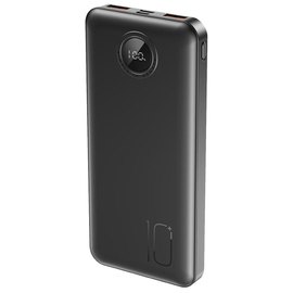 Повербанк XO PR238 USB-C 20W/USB-A 22.5W 10000 mAh Black (6920680855520)