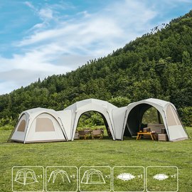 Тент для кемпинга Naturehike CNK230WS014 4.6х4 м бежевый (6927595794685), изображение 6
