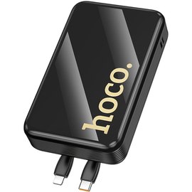 Повербанк HOCO Q37A Graceful 22.5W+PD20W with two cables 20000 mAh Black (6942007644921), изображение 3