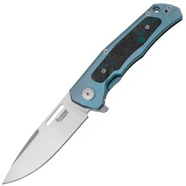 Кишеньковий ніж Lionsteel Q4ttro Titanium Blue (Q4 BL)