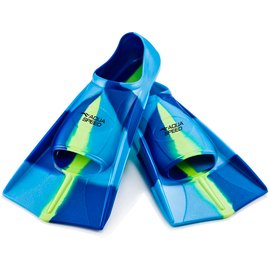 Ласты Aqua Speed Training Fins 7939 синий/голубой/желтый, детские р. 31-32 (137-82), Размер : 31-32, Цвет: Синий/Голубой/Жёлтый
