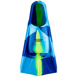 Ласты Aqua Speed Training Fins 7942 синий/голубой/желтый р. 37-38 (137-82), Размер : 37-38, Цвет: Синий/Голубой/Жёлтый, изображение 3