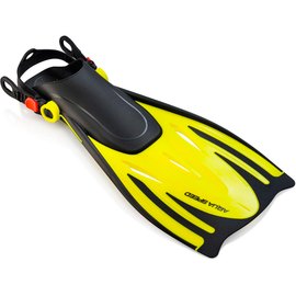 Ласты Aqua Speed Wombat 529-18-2 черный/желтый, детские р. 32-37 (528-18)