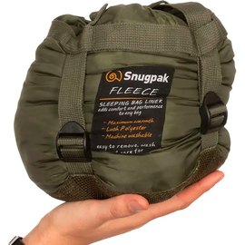 Вкладиш для спального мішка Snugpak Fleece Liner with Zip Оливковий (5056694902620)