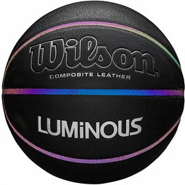 Мяч баскетбольный Wilson Luminous BSKT Iridescent Black size 7 (WTB2027XB07)