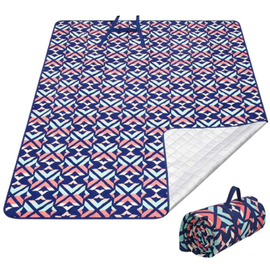 Пикниковый коврик KingCamp ARIEL PICNIC BLANKET XXL ROSERED KP2004, Цвет: Розовый, изображение 2
