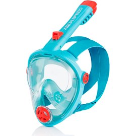 Полнолицевая маска для дайвинга Aqua Speed Spectra 2.0 KID 7080 бирюзовый, детская р. S (248-02)