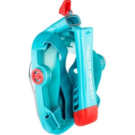 Полнолицевая маска для дайвинга Aqua Speed Spectra 2.0 KID 7080 бирюзовый, детская р. S (248-02)