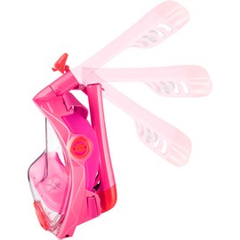 Полнолицевая маска для дайвинга Aqua Speed Spectra 2.0 KID 7085 розовый/красный, детская р. L (248-03)