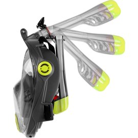 Полнолицевая маска для дайвинга Aqua Speed Spectra 2.0 9921 черный/желтый р. L/XL (247-30)