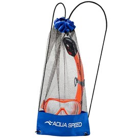 Маска и трубка для плавания Aqua Speed Alize + Samos 60311 розовый, детская OSFM (617-03)