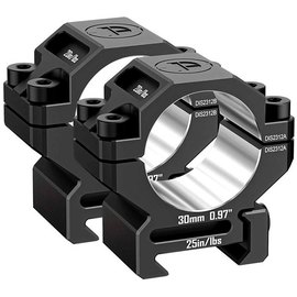 Кольца Discovery Scope Mount Rings 6061 Series 30 мм Low на Picatinny, ВН - 9.5 мм (M240603)