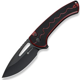 Карманный нож Sencut Squiggy Burgundy/Black (S24082A-3)