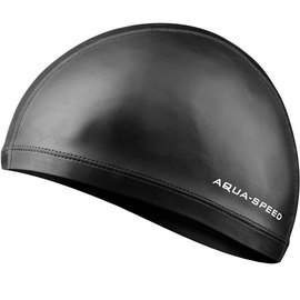 Шапка для плавания Aqua Speed Profi 5878 взрослая, черная OSFM (090-07)