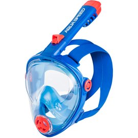 Полнолицевая маска для дайвинга Aqua Speed Spectra 2.0 KID 7079 синий/оранжевый, детская р. S (248-01)