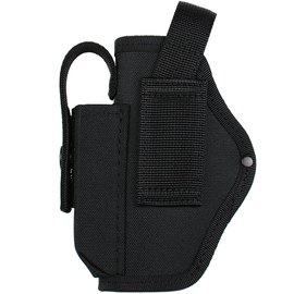 Кобура S&M поясная для Glock 17 с чехлом под магазин (oxford 600d, черный) SP.1.30