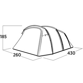Палатка четырехместная Easy Camp Hamra 4 (120494)