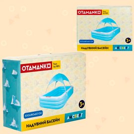 Надувной бассейн Otamanko с тентом прямоугольный Айсберг (OTA-006)