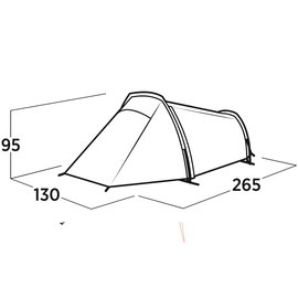Палатка одноместная Easy Camp Sarek 1 (120467)