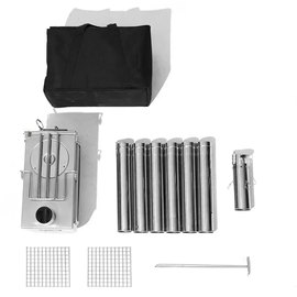 Печь дровяная Mobi Garden Multifunctional stove NX22688003 grey (6941870588219)