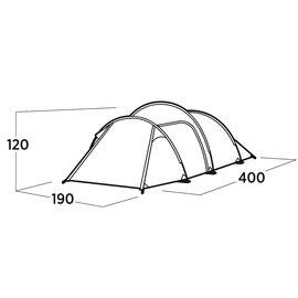 Палатка трехместная Easy Camp Hemsedal 3 (120474)