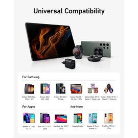 Зарядное устройство Anker PowerPort 313 45W PD + PPS USB-C черный (A2643G11)